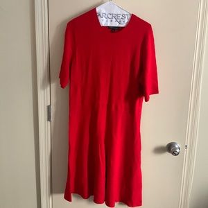 Banana Republic Red Sweater Dress